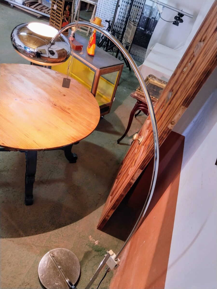 LAMPARA DE ARCO VINTAGE, AÑOS 60. - Imagen 6