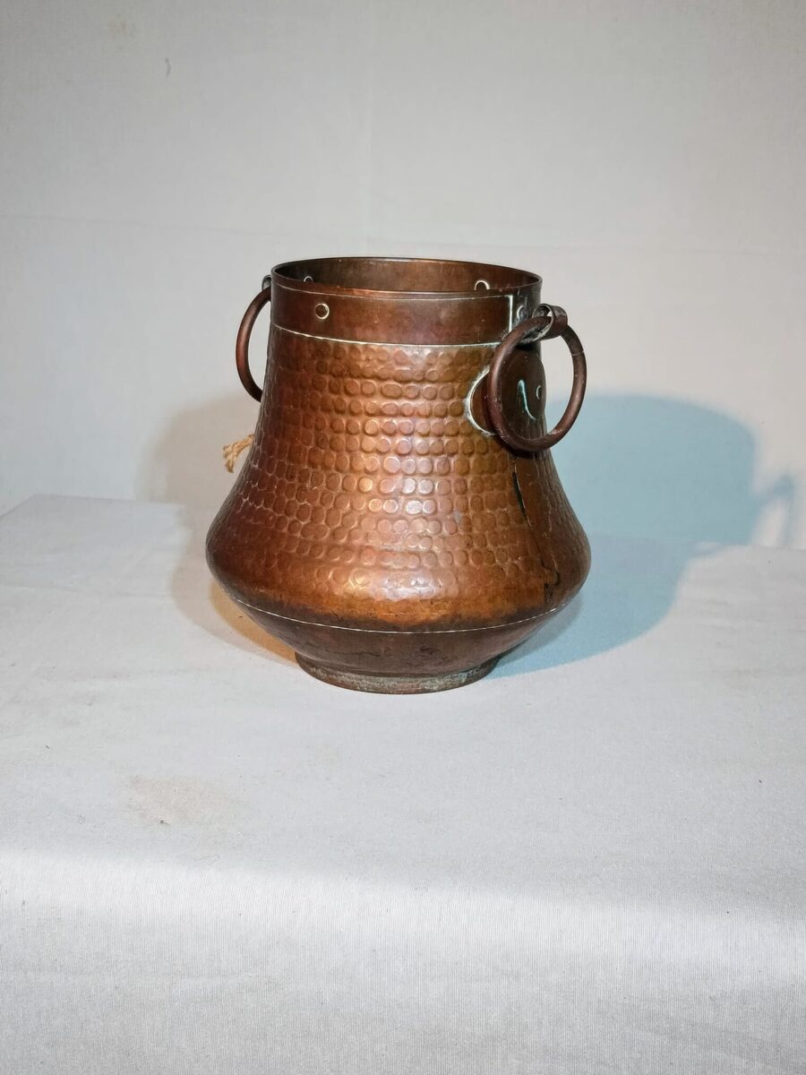 CALDERO DE LATON PEQUEÑO. - Imagen 2