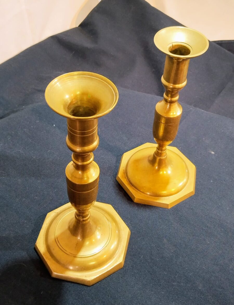 CANDELABROS DE BRONCE - Imagen 3