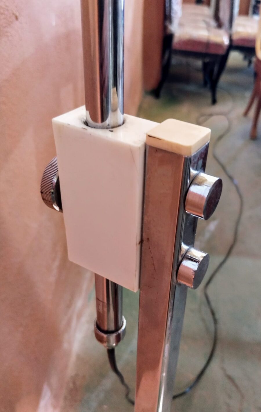 LAMPARA DE ARCO VINTAGE, AÑOS 60. - Imagen 4