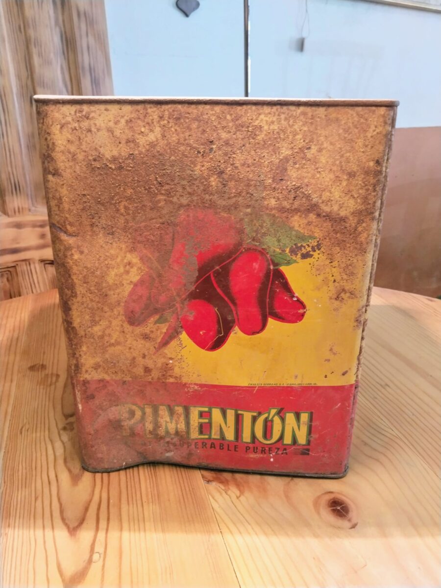 ANTIGUA LATA DE PIMENTON. - Imagen 2