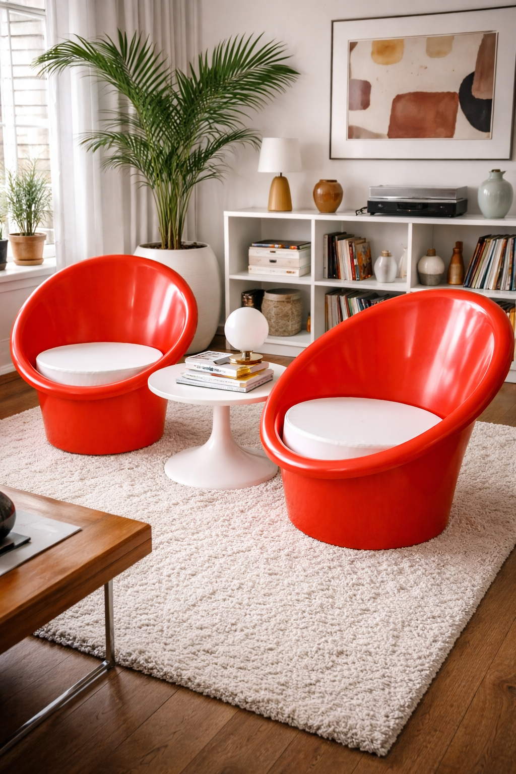 Ole Gjerløv-Knudsen & Torben Lind – Pair of Danish “Ring Chairs” – 1960s