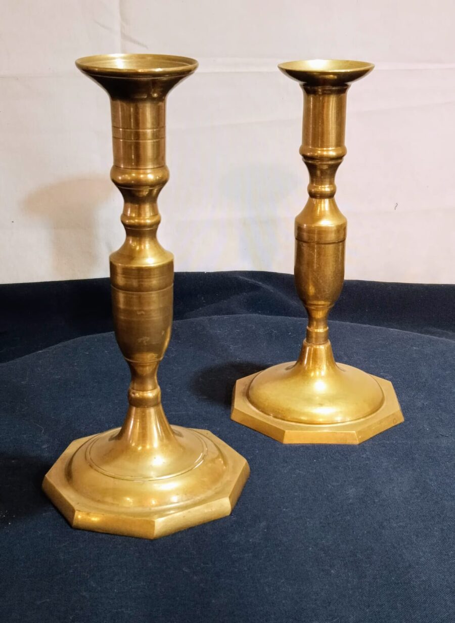 CANDELABROS DE BRONCE