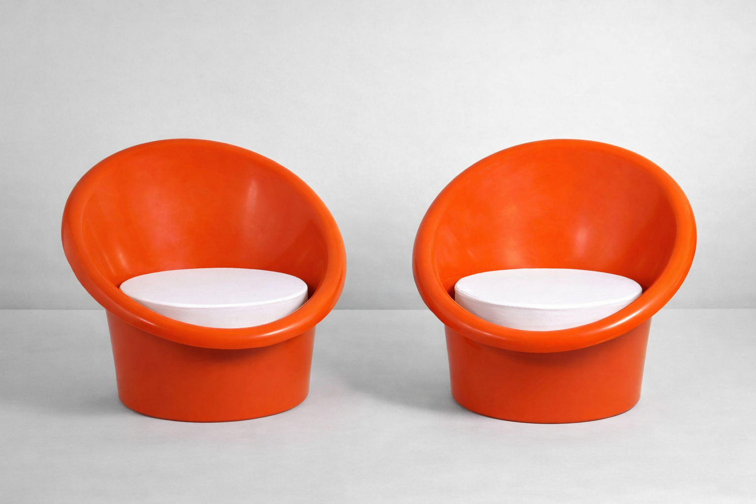 Ole Gjerløv-Knudsen & Torben Lind – Pair of Danish “Ring Chairs” – 1960s - Imagen 2