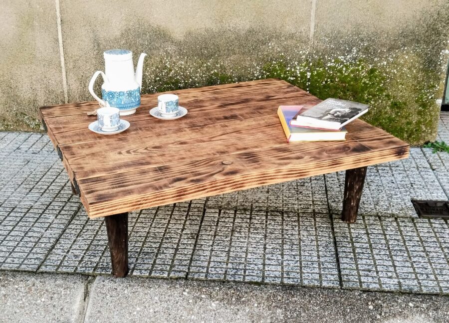 MESA AUXILIAR RUSTICA. - Imagen 11