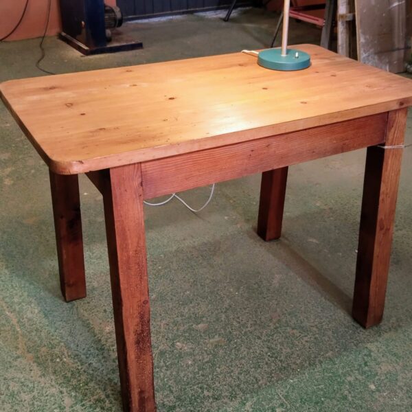 MESA MADERA MACIZA "La mesa del forjador"