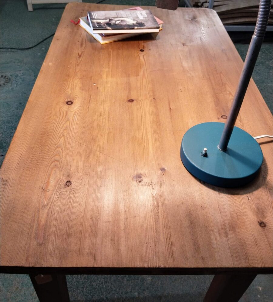 MESA MADERA MACIZA "La mesa del forjador" - Imagen 9