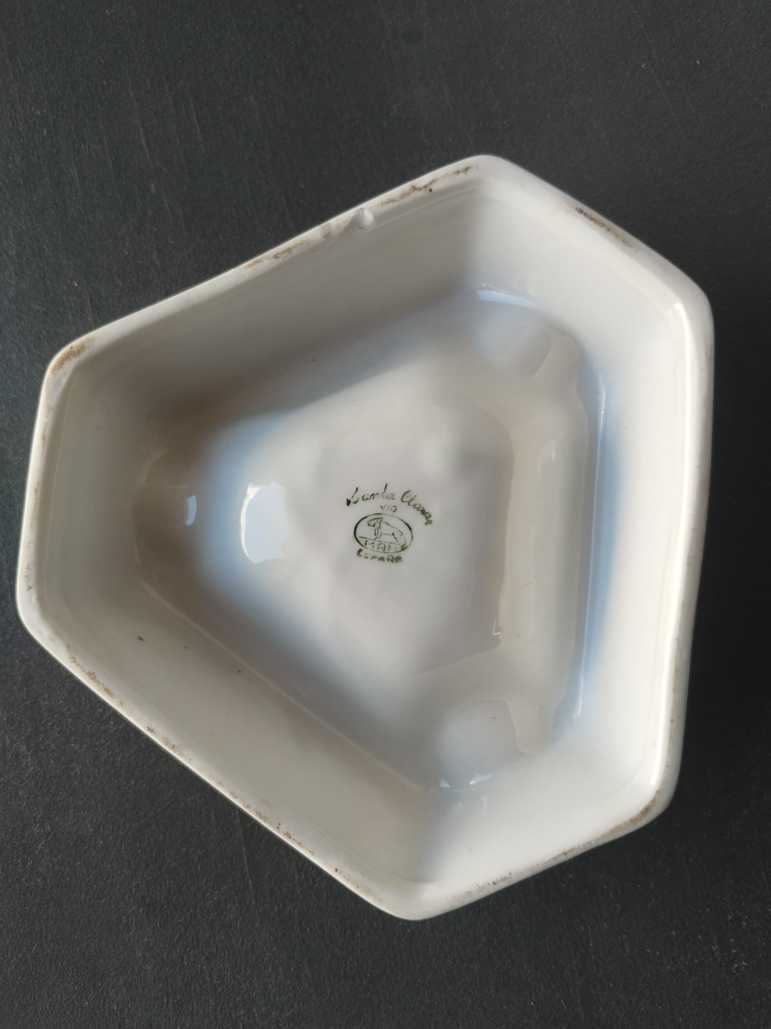 Cenicero Vintage Martini Vermouth de Porcelana | Vetas Restauración - Imagen 5